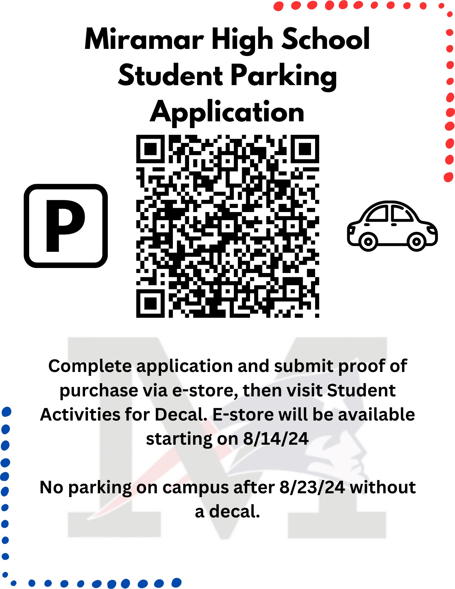 parking decals